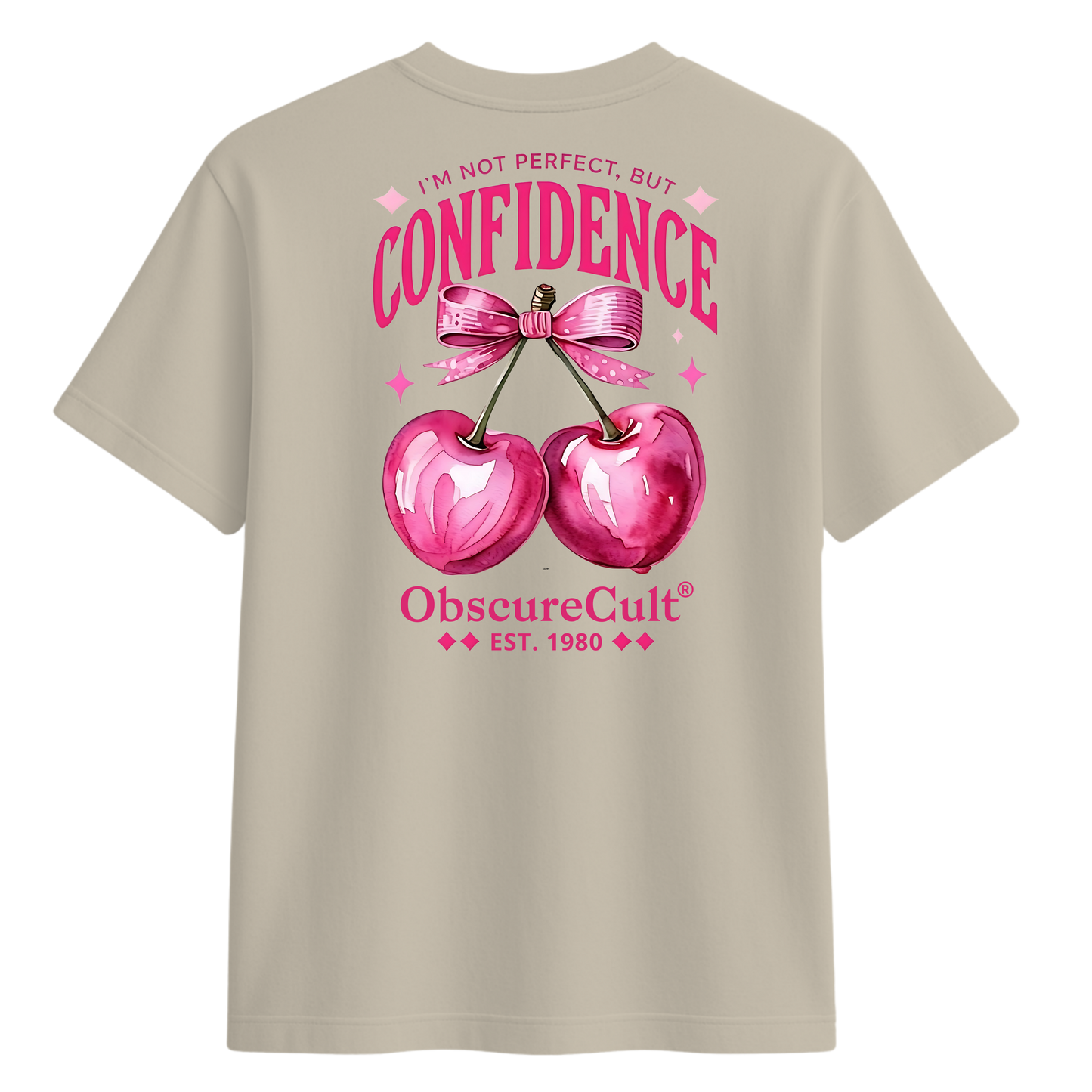 Confidence Cherries Tee Regular | Obscure Cult