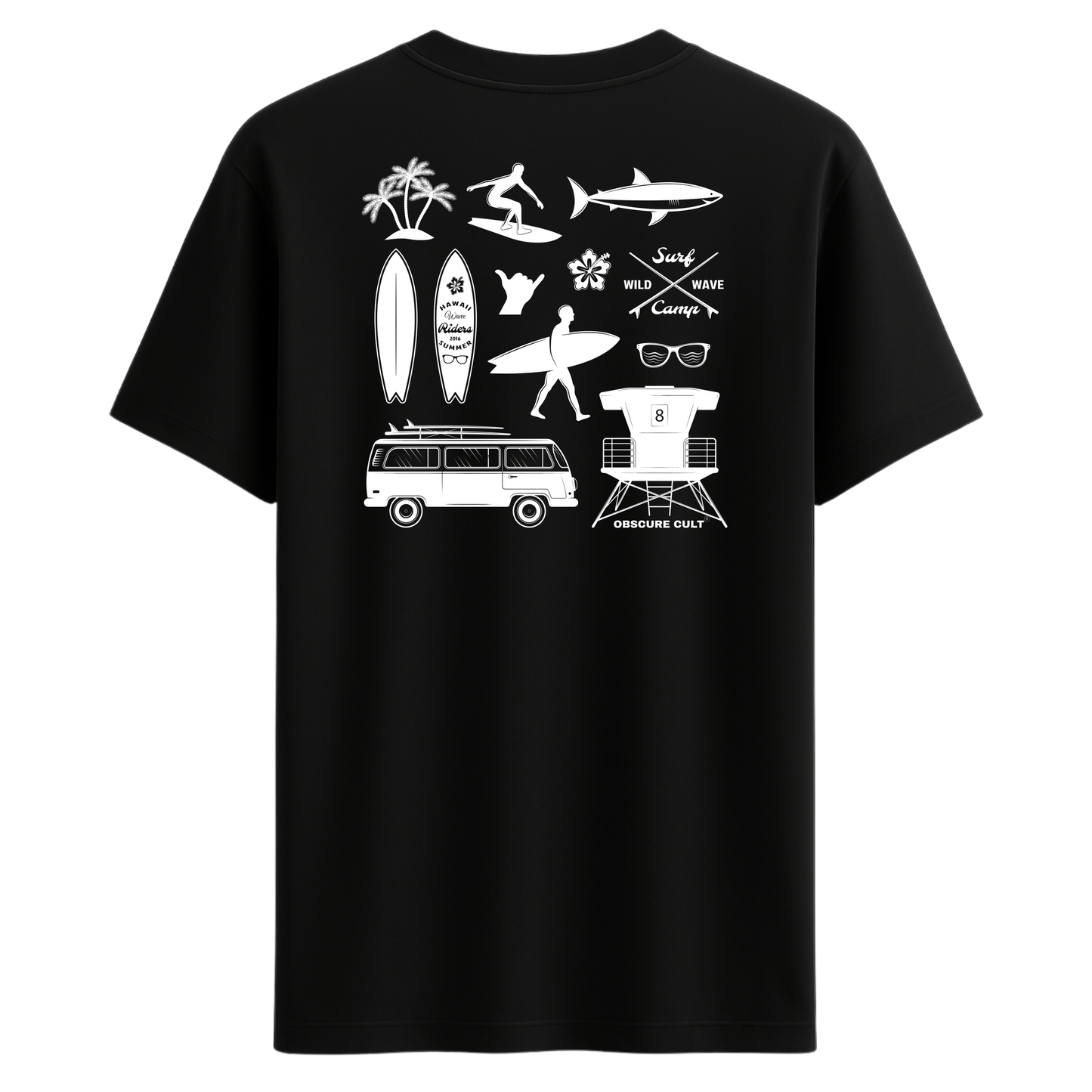 Surf Camp Tee  Regular | Obscure Cult