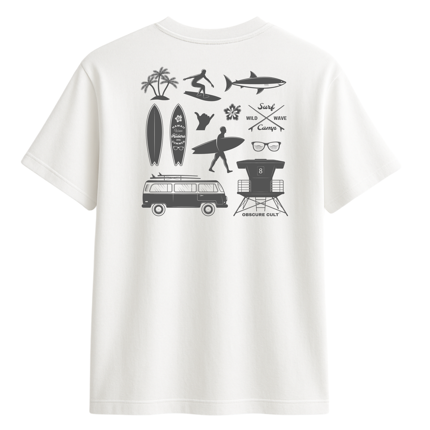 Surf Camp Tee  Regular | Obscure Cult